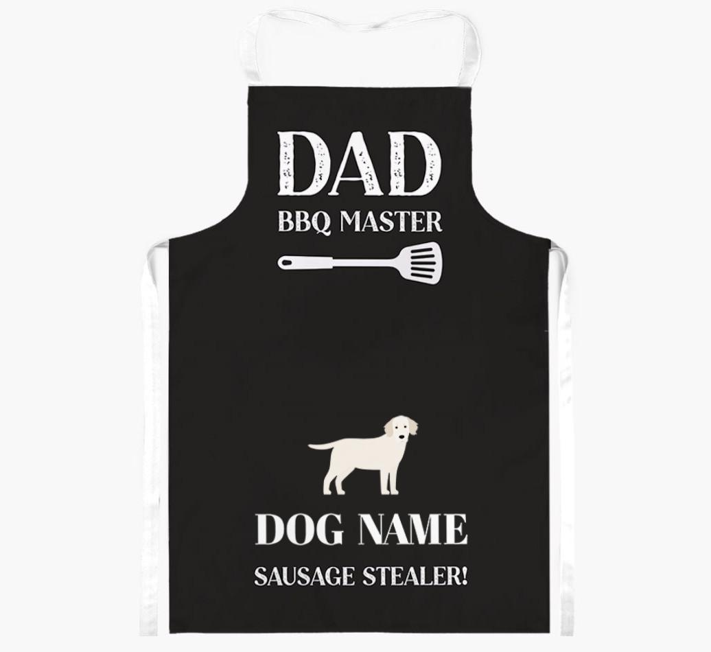 Master of the Barbecue: Personalised {breedFullName} Apron