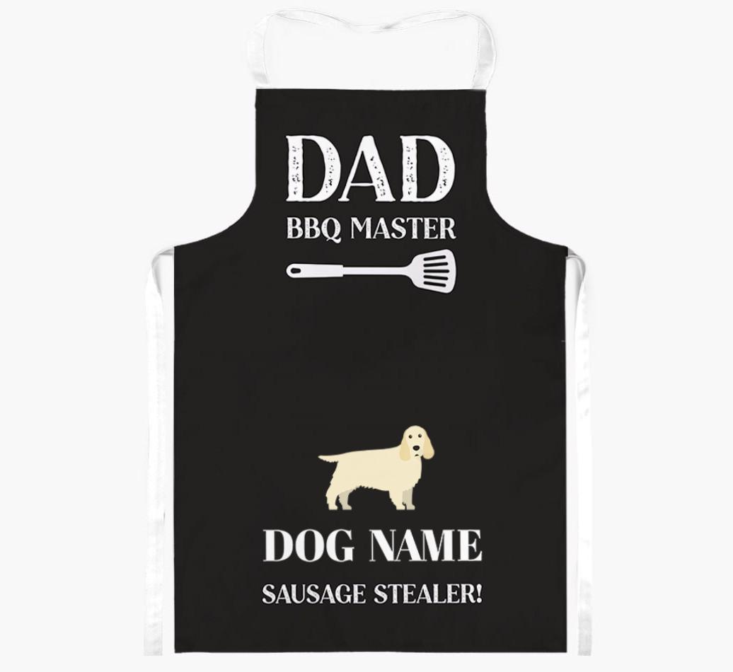 Master of the Barbecue: Personalised {breedFullName} Apron