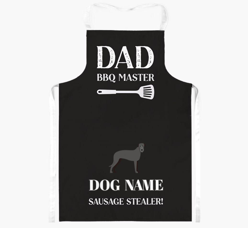 Master of the Barbecue: Personalised {breedFullName} Apron