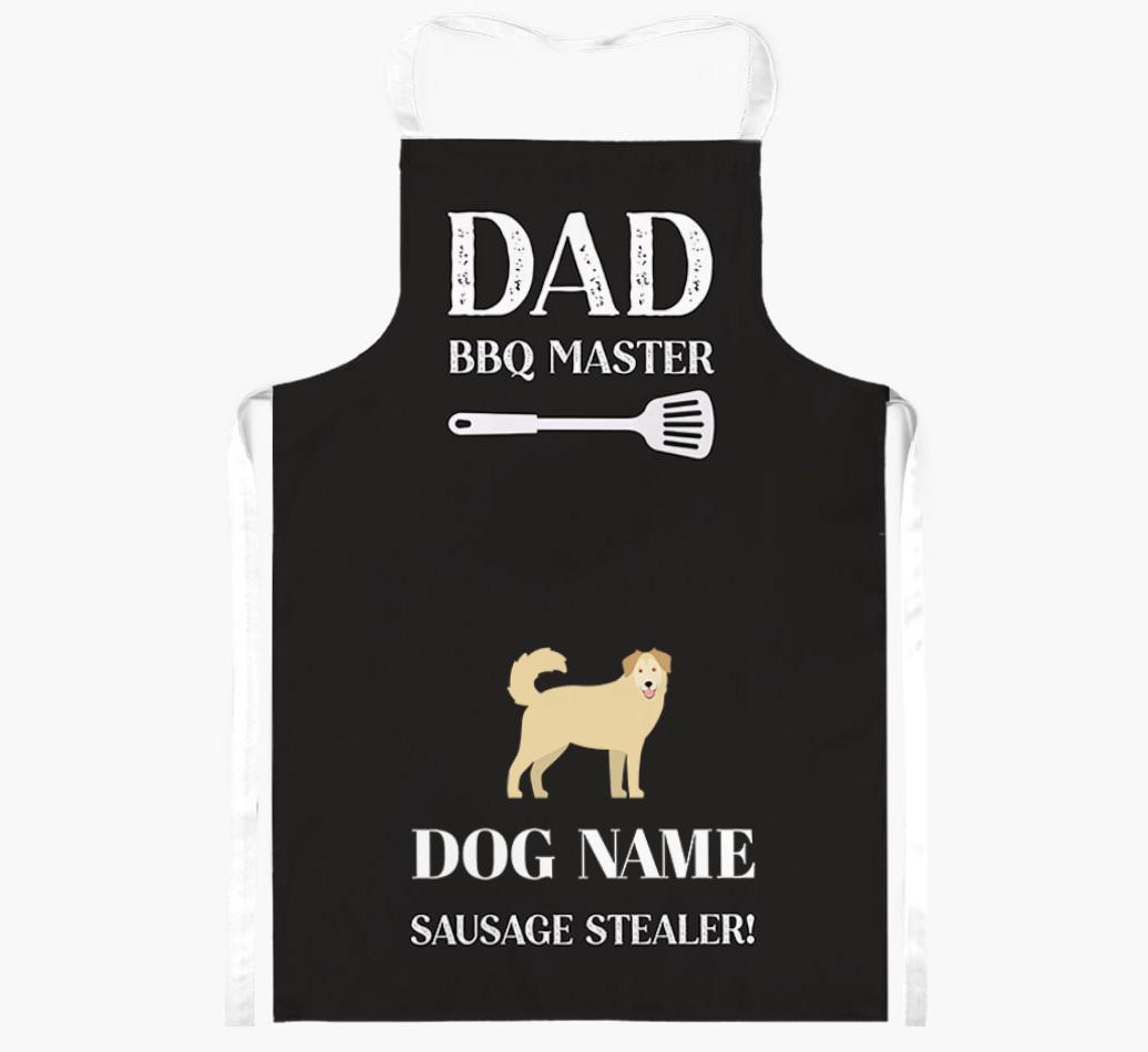 Master of the Barbecue: Personalised {breedFullName} Apron