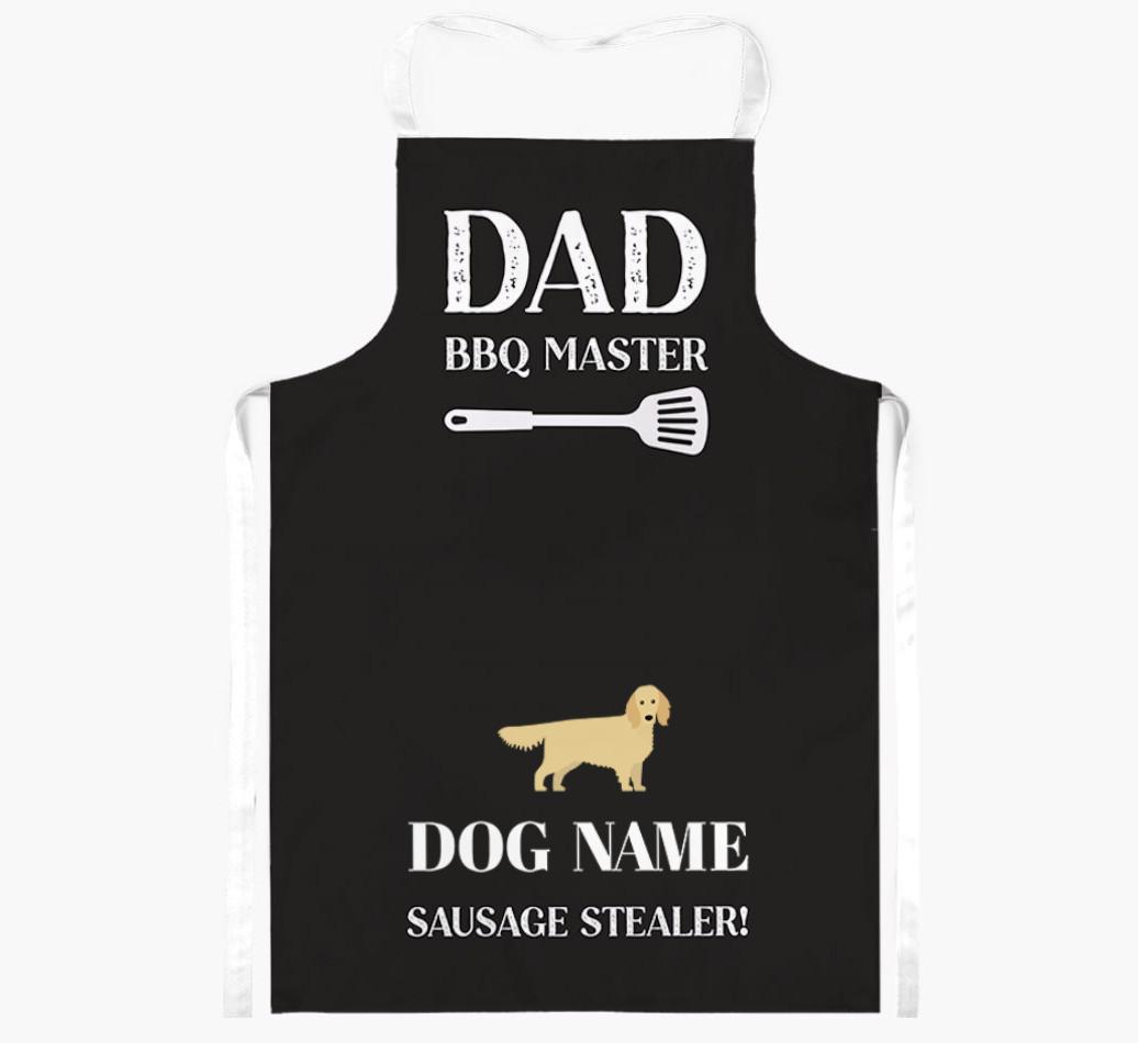 Master of the Barbecue: Personalised {breedFullName} Apron