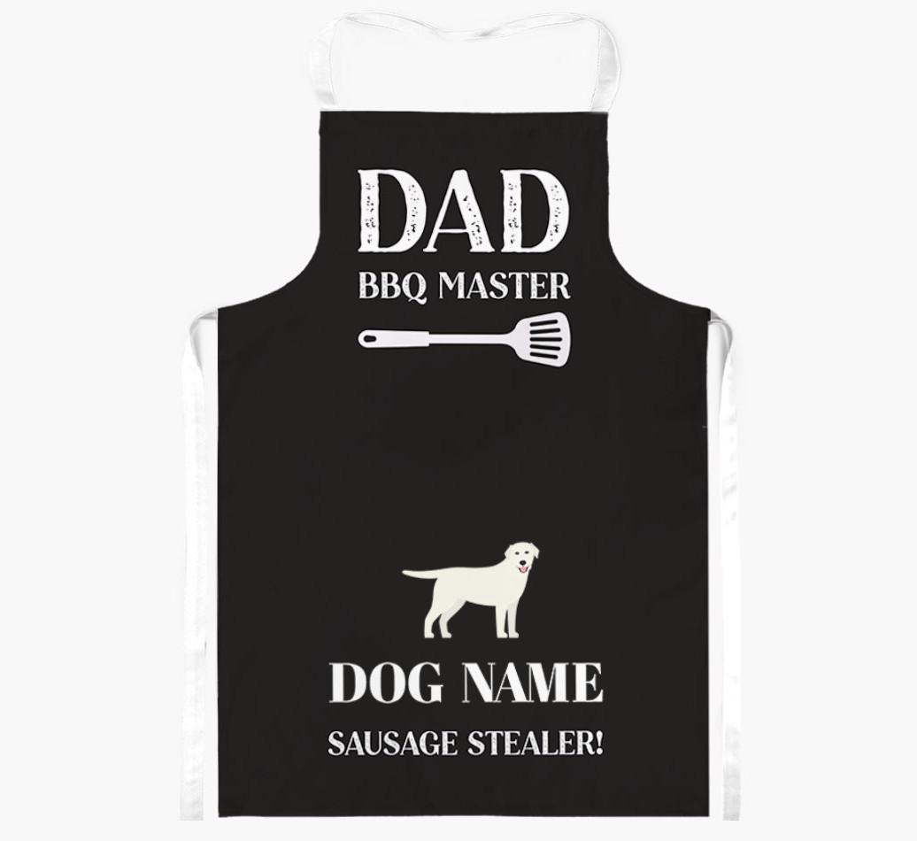 Master of the Barbecue: Personalised {breedFullName} Apron