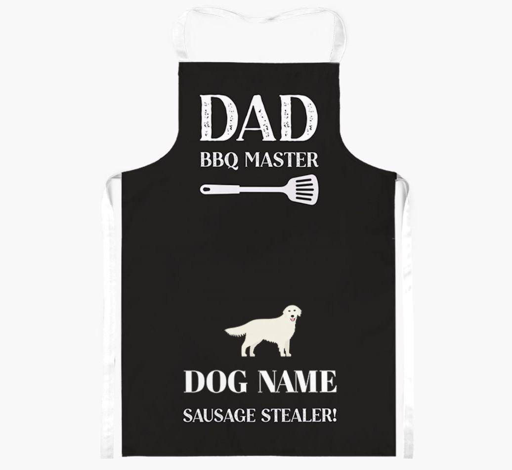Master of the Barbecue: Personalised {breedFullName} Apron