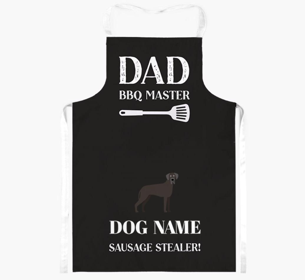 Master of the Barbecue: Personalised {breedFullName} Apron