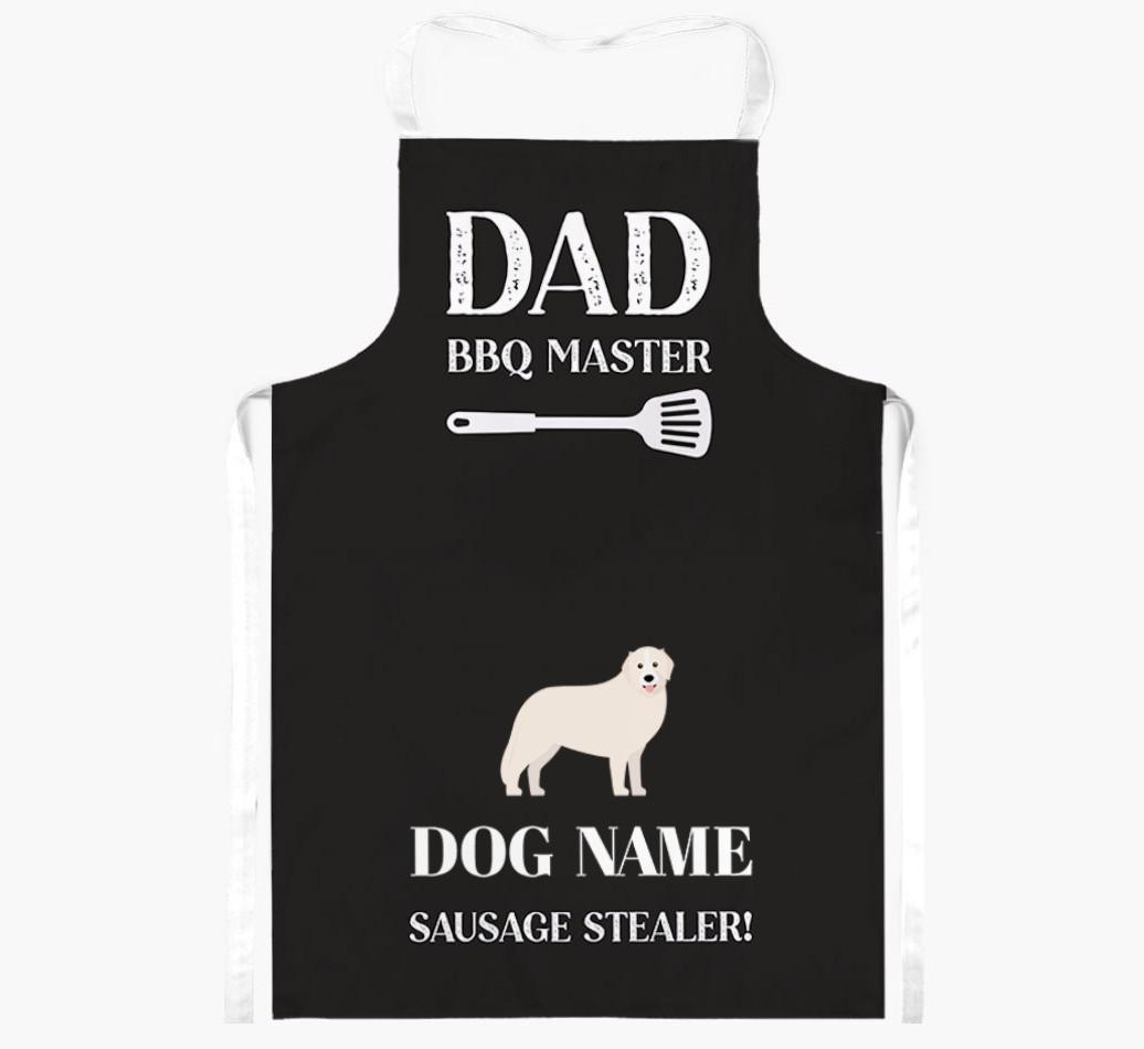 Master of the Barbecue: Personalised {breedFullName} Apron