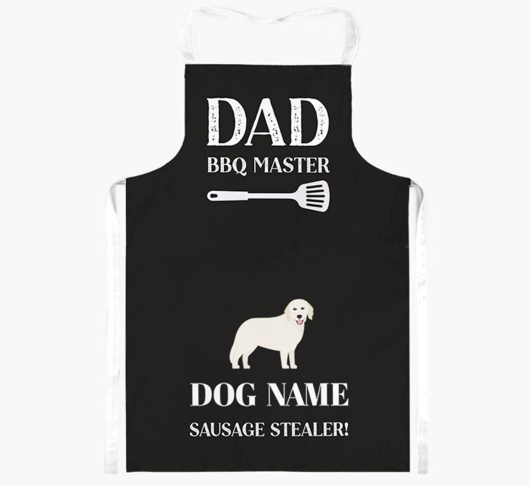 Master of the Barbecue: Personalised {breedFullName} Apron