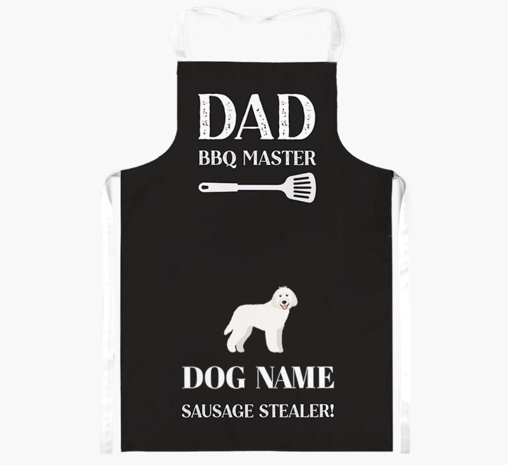 Master of the Barbecue: Personalised {breedFullName} Apron
