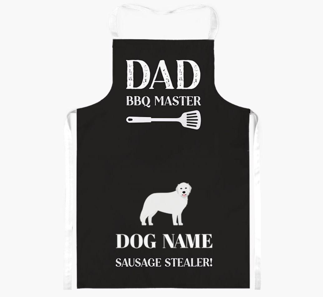 Master of the Barbecue: Personalised {breedFullName} Apron