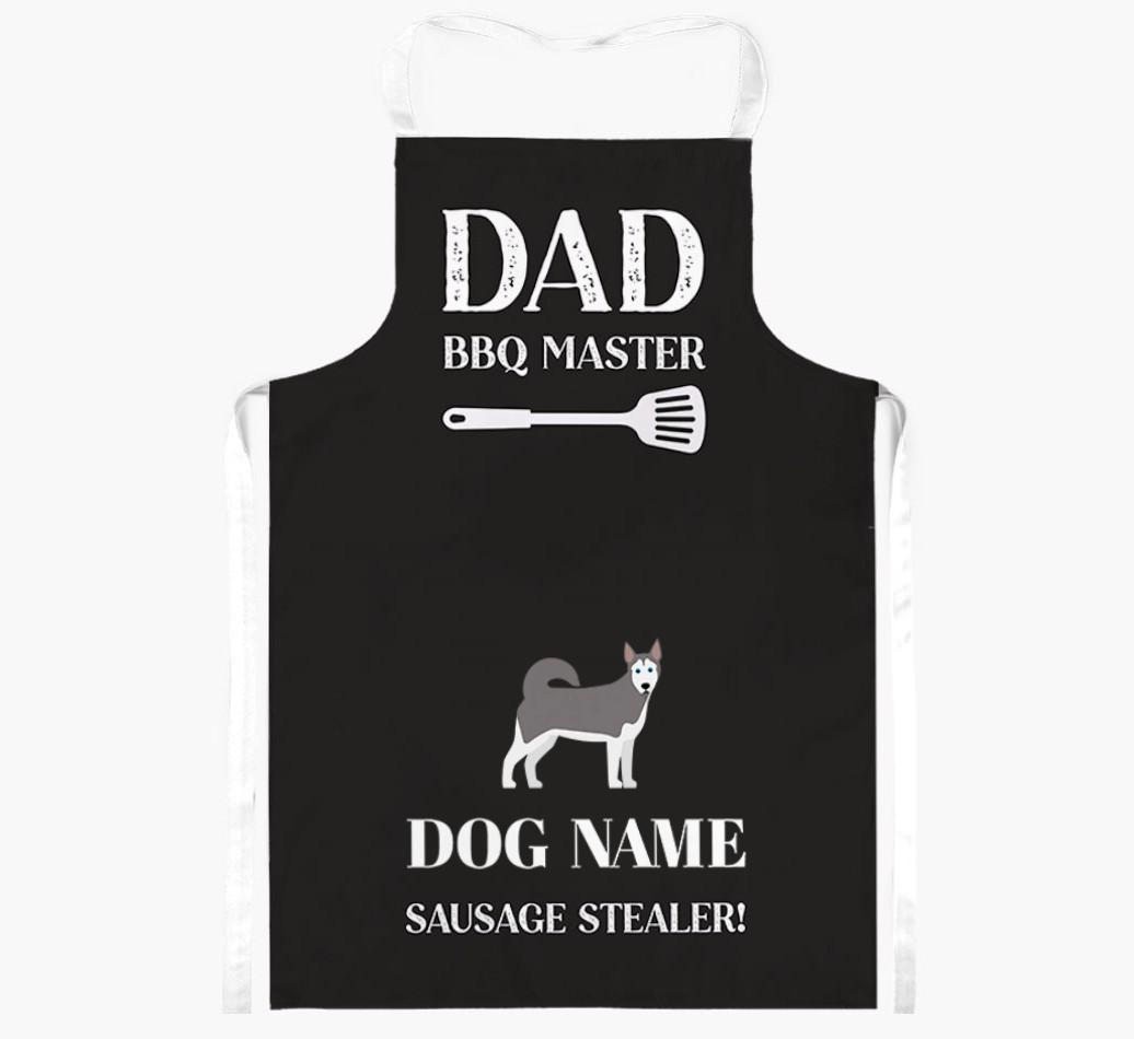 Master of the Barbecue: Personalised {breedFullName} Apron