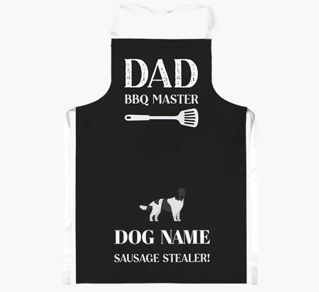 Master of the Barbecue: Personalised {breedFullName} Apron