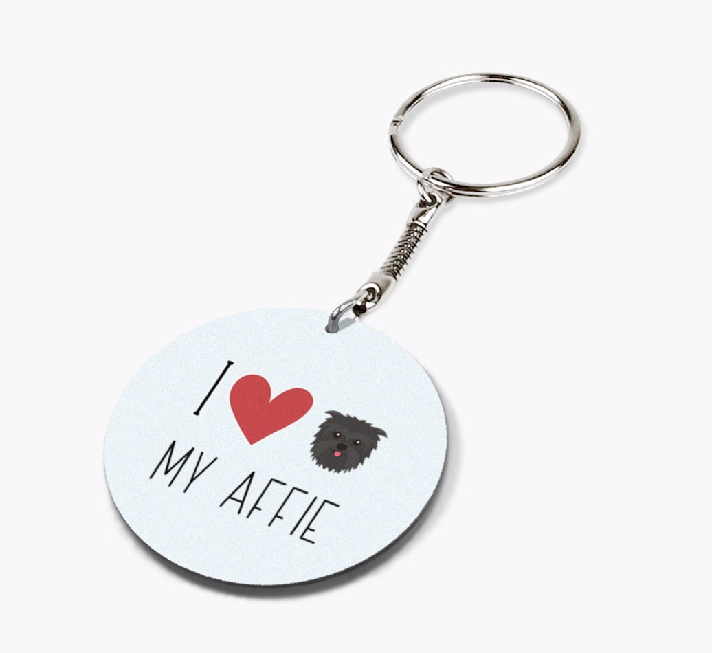 Personalized Affenpinscher Keychains