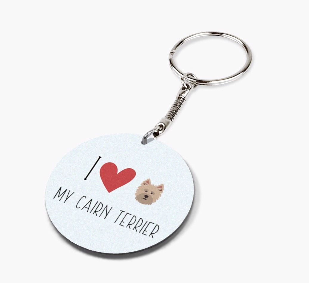 Personalized Cairn Terrier Keychains
