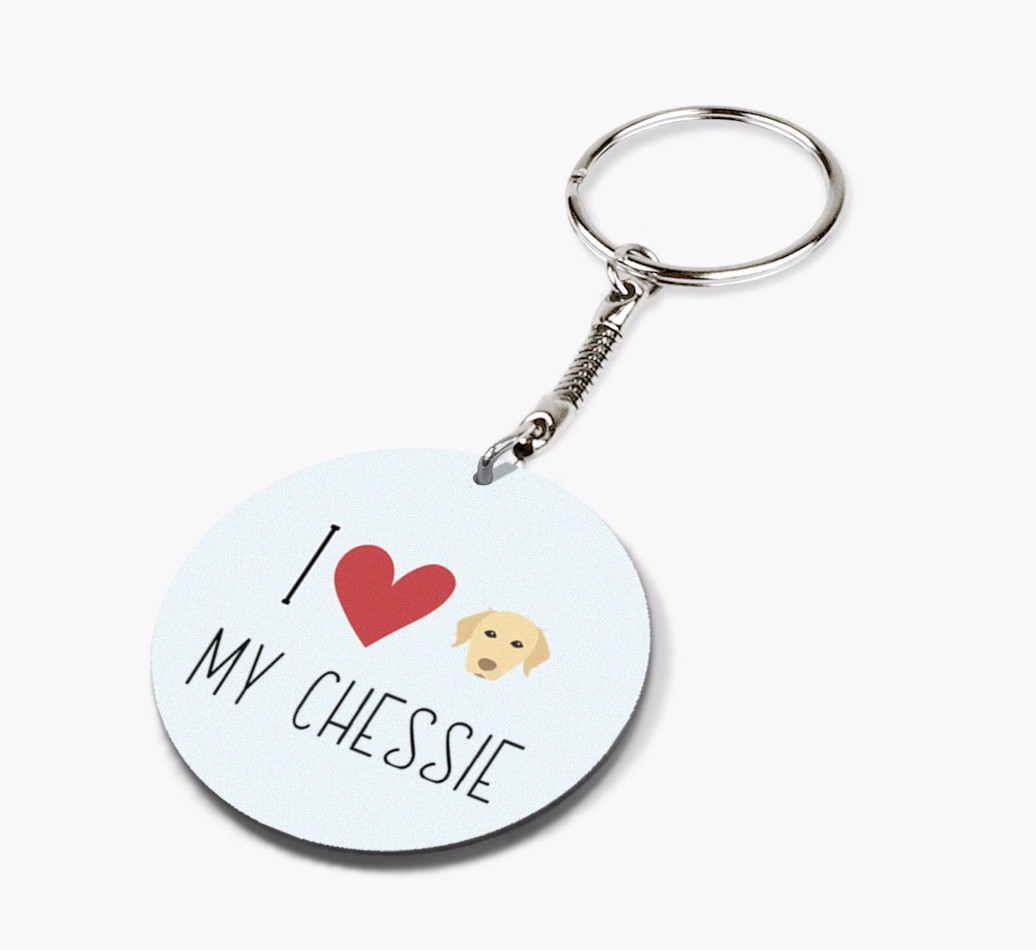Personalized Chesapeake Bay Retriever Keychains