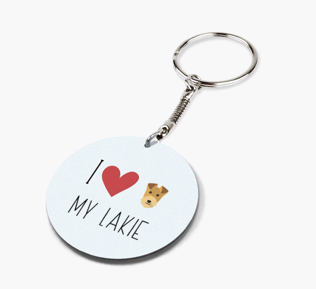 Personalized Lakeland Terrier Keychains