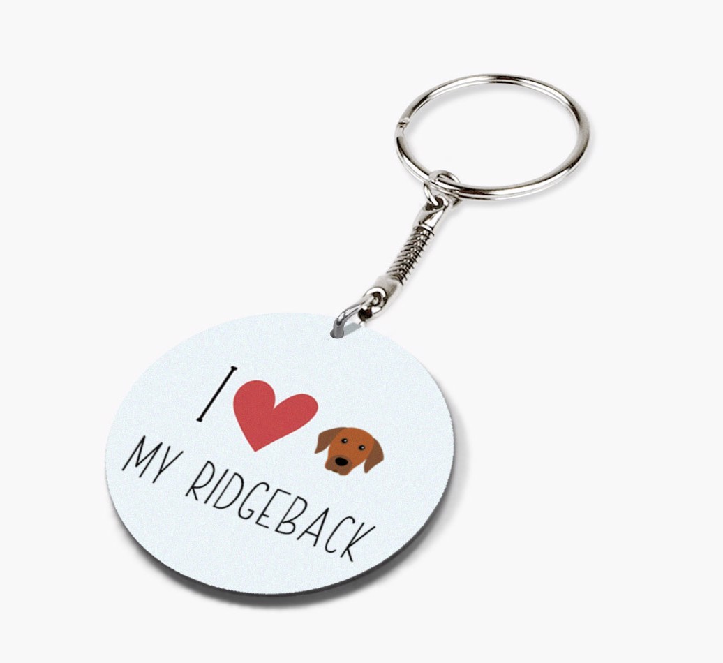 Personalized Rhodesian Ridgeback Keychains