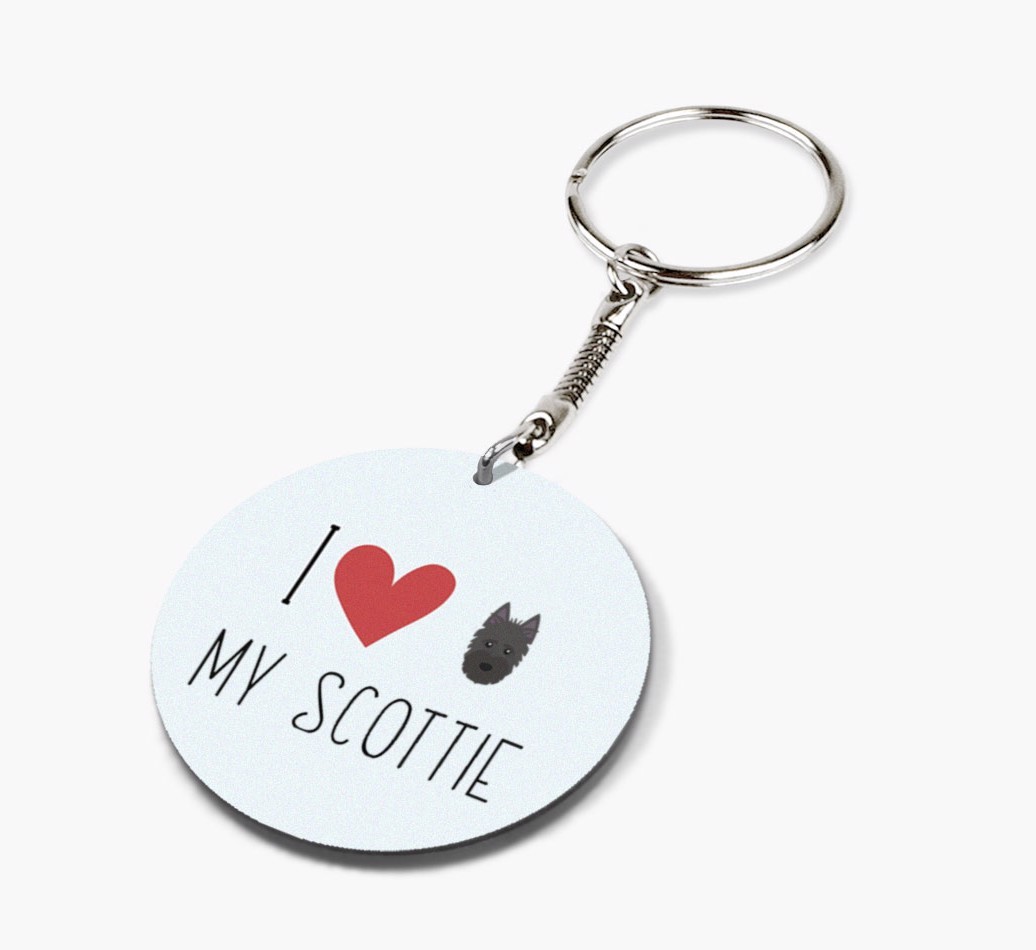 Personalized Scottish Terrier Keychains