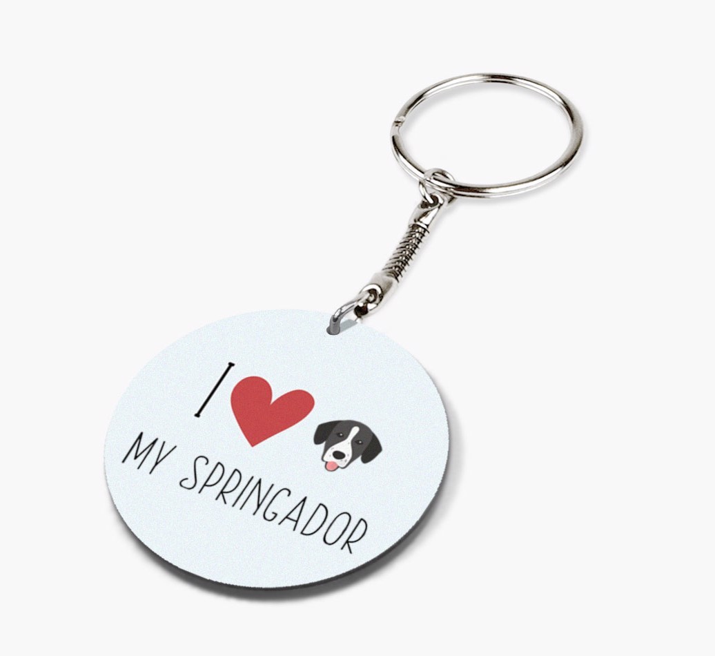 Personalized Springador Keychains
