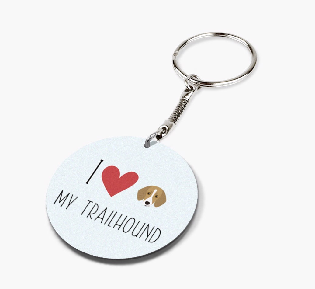 Personalized Trailhound Keychains