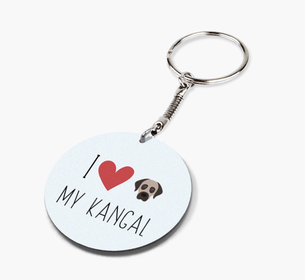 Personalized Turkish Kangal Dog Keychains