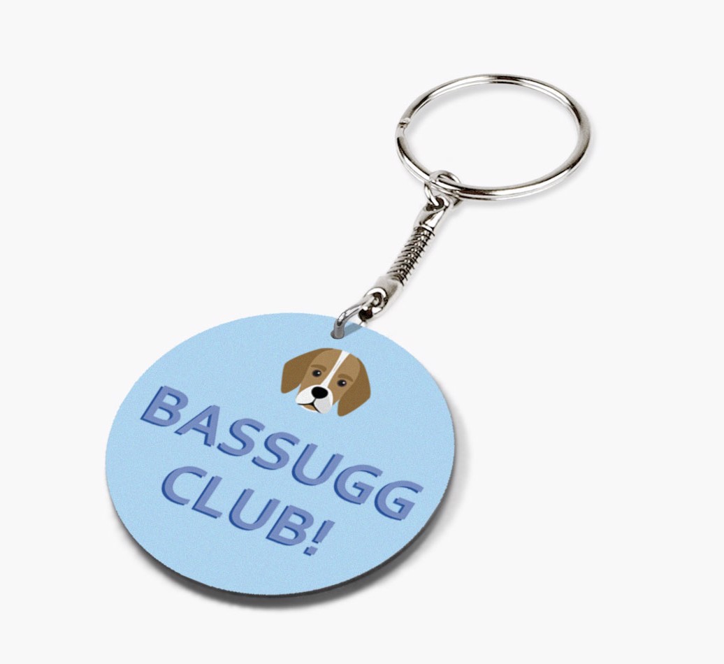 {breedShortName} Club: Personalised Double-sided Keyring