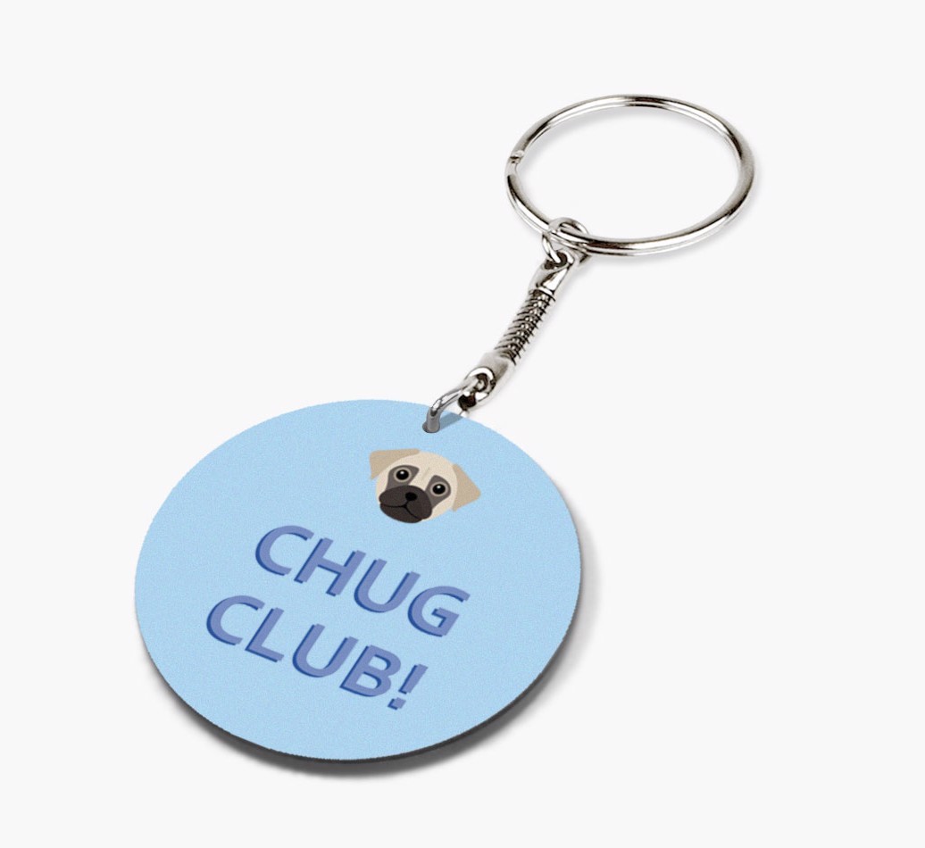 {breedShortName} Club: Personalised Double-sided Keyring