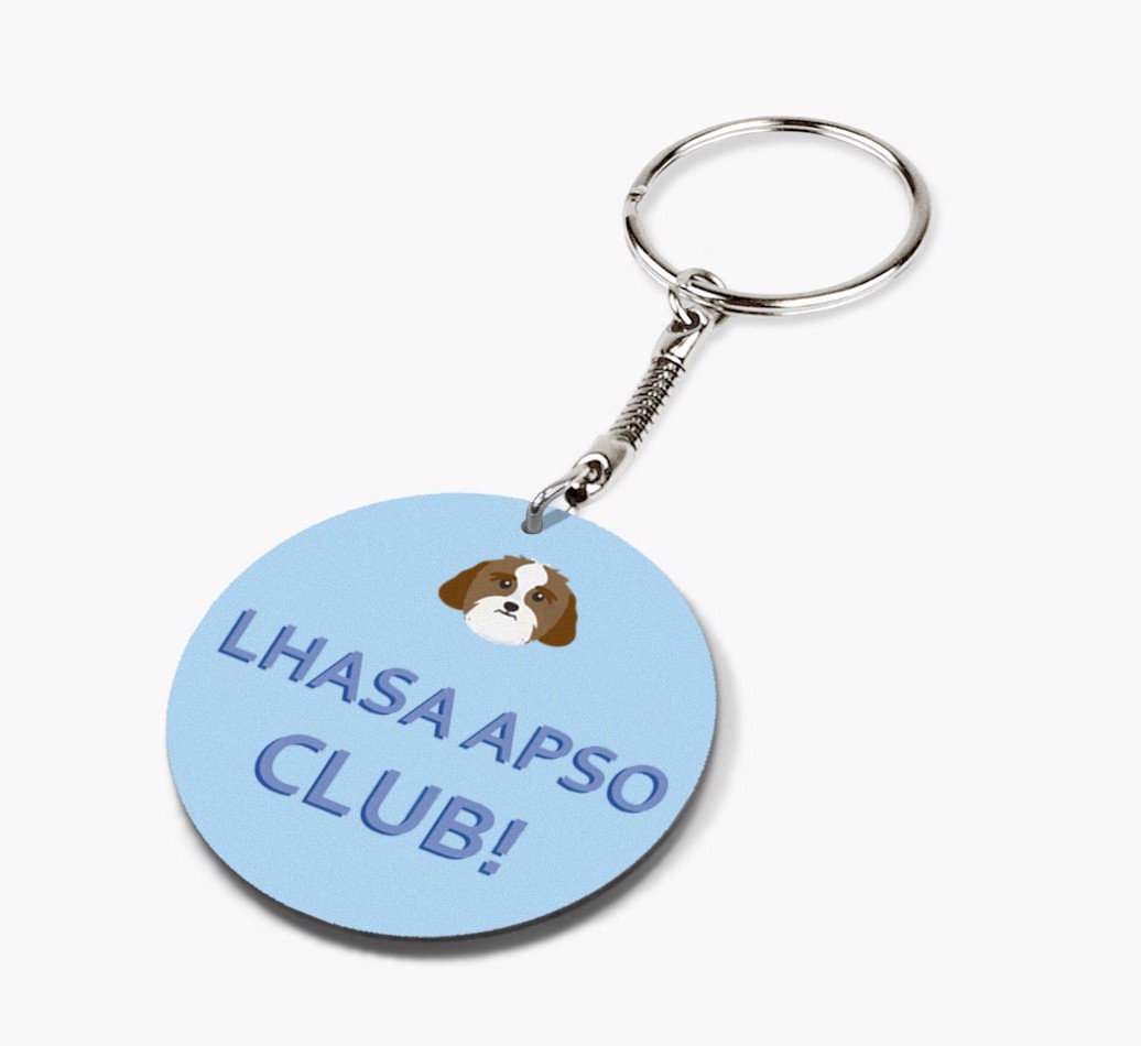 {breedShortName} Club: Personalised Double-sided Keyring