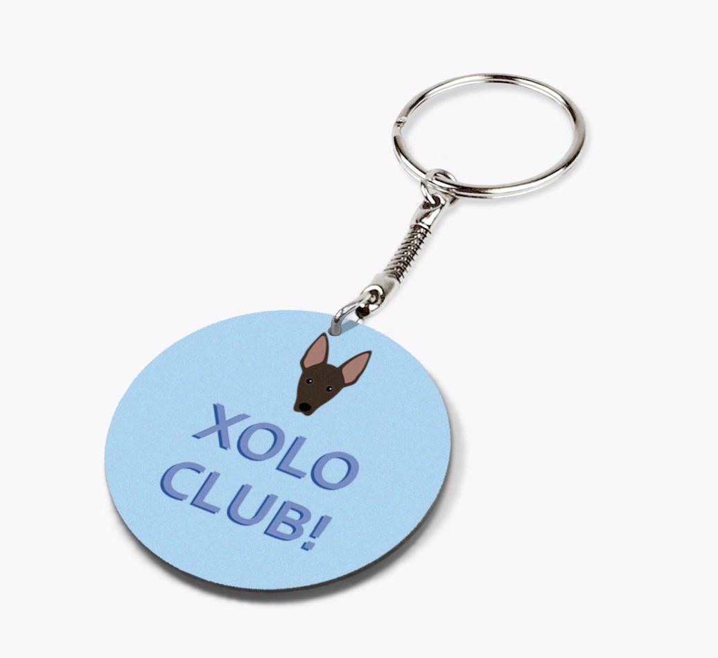 {breedShortName} Club: Personalised Double-sided Keyring