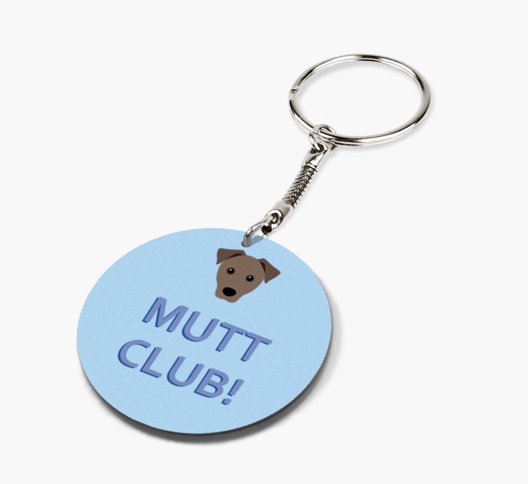{breedShortName} Club: Personalized Double-sided keychain