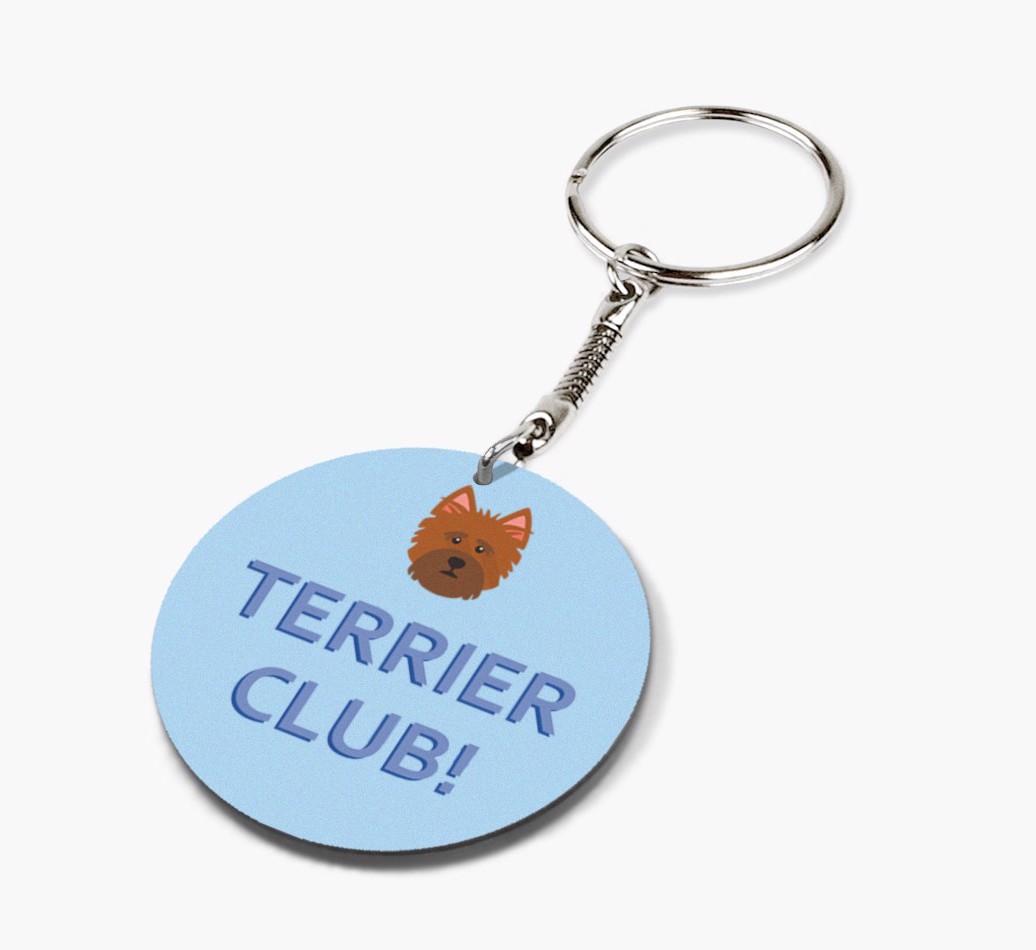 {breedShortName} Club: Personalised Double-sided Keyring