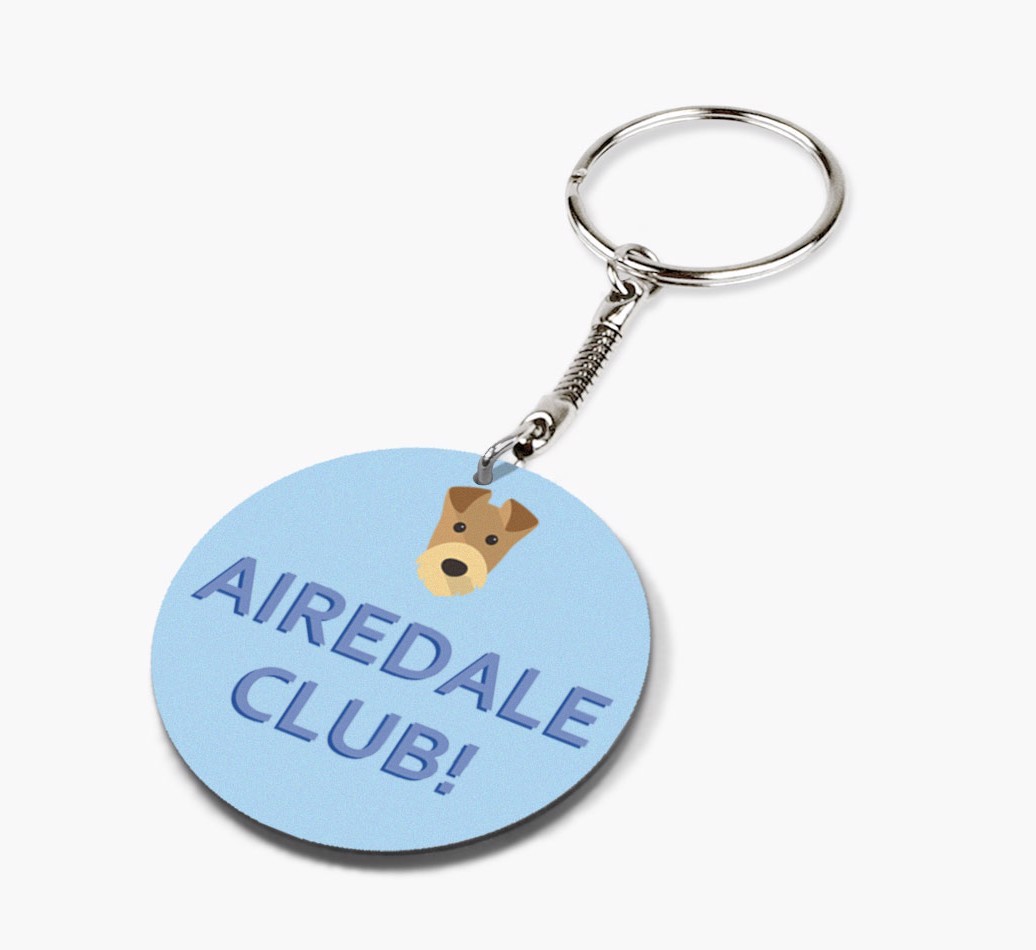 {breedShortName} Club: Personalized Double-sided keychain