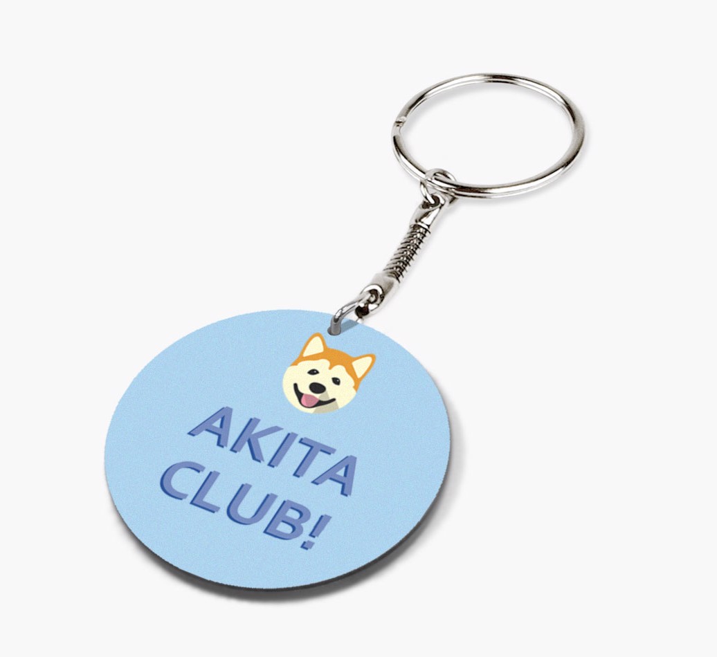 {breedShortName} Club: Personalized Double-sided keychain