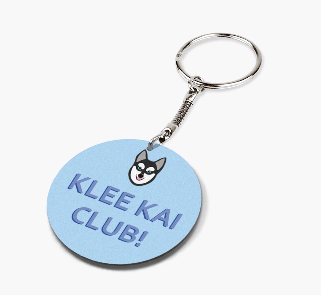 {breedShortName} Club: Personalized Double-sided keychain