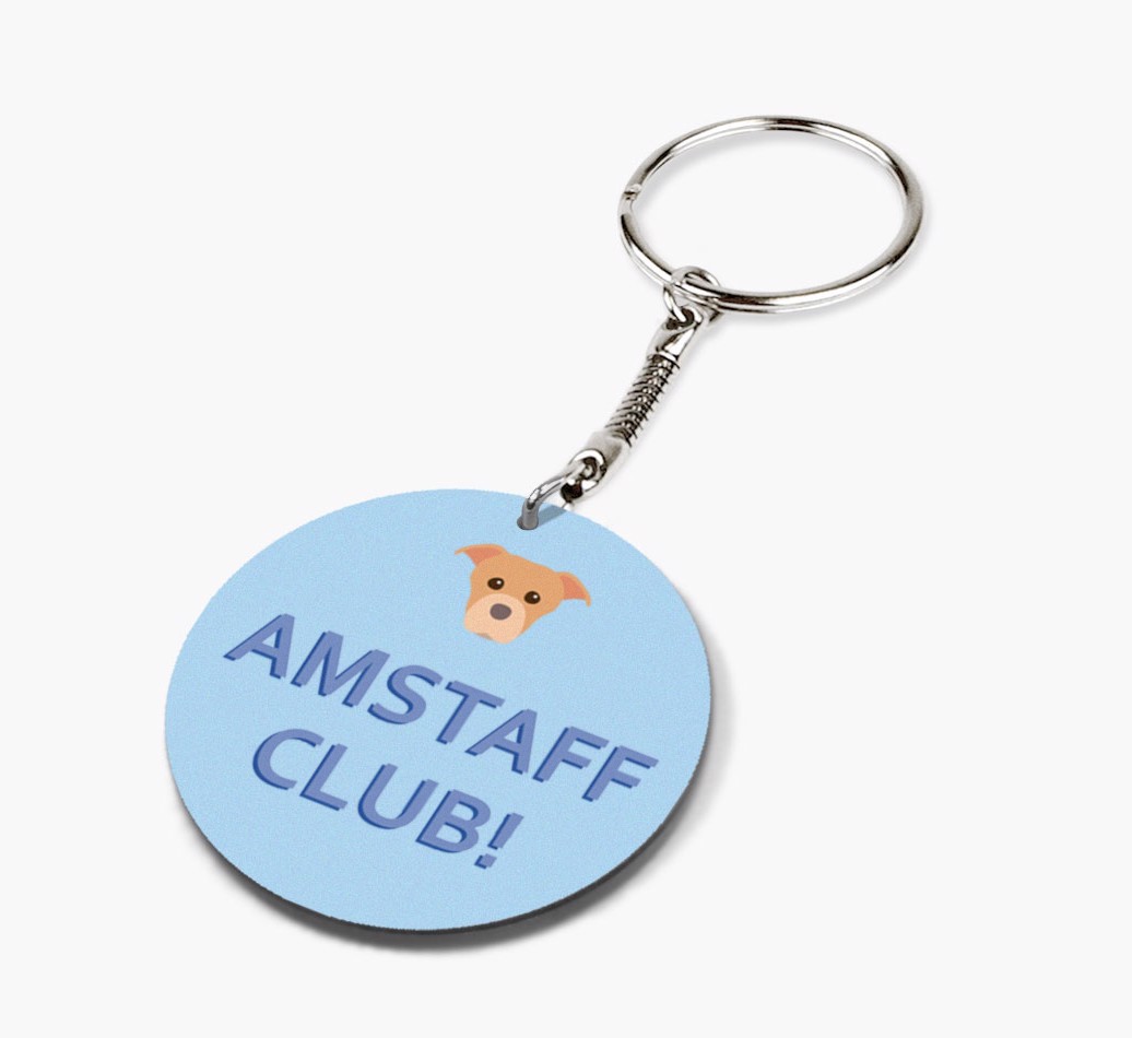 {breedShortName} Club: Personalized Double-sided keychain