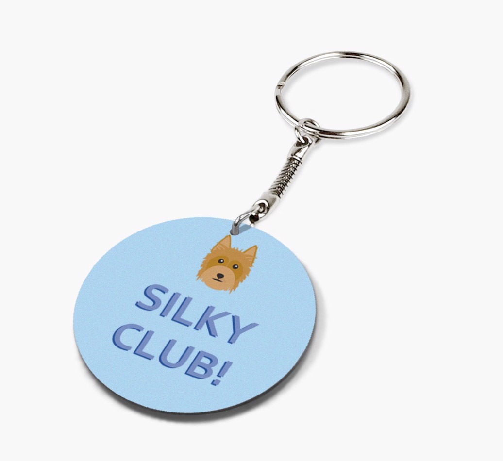{breedShortName} Club: Personalized Double-sided keychain