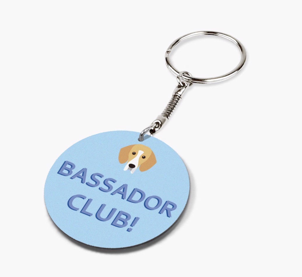 {breedShortName} Club: Personalized Double-sided keychain
