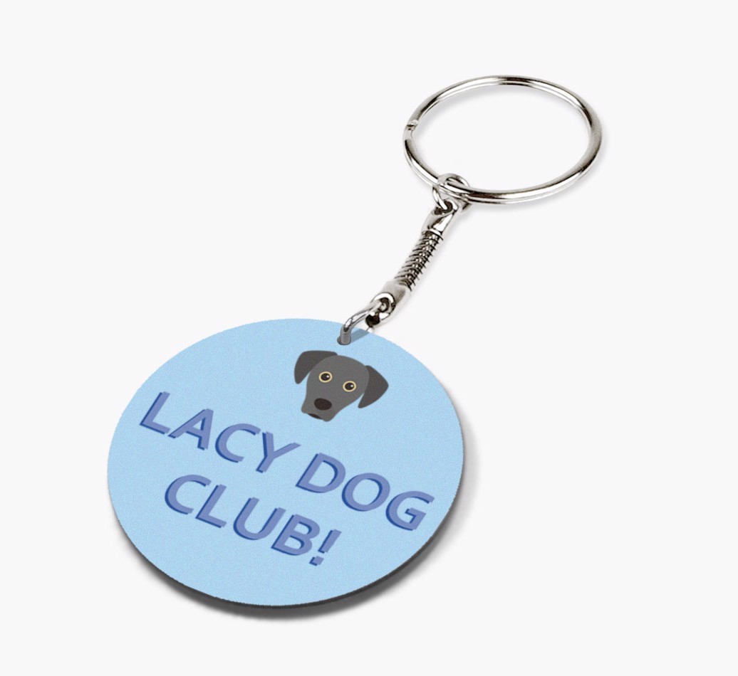 {breedShortName} Club: Personalized Double-sided keychain
