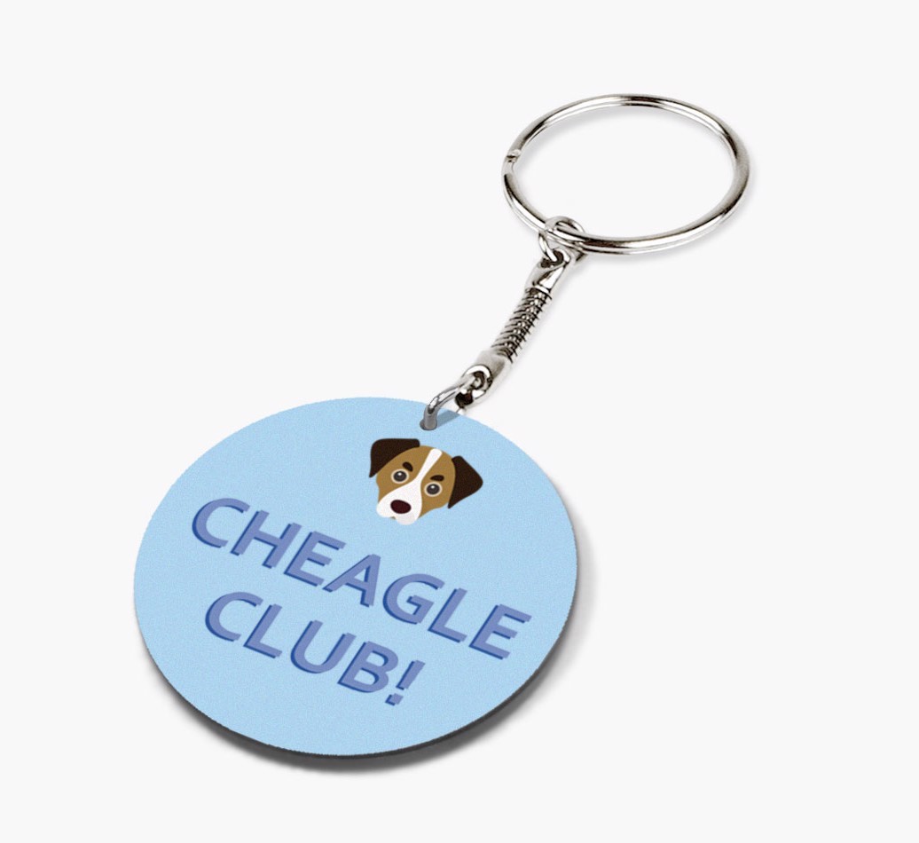 {breedShortName} Club: Personalized Double-sided keychain