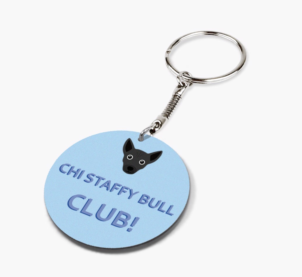 {breedShortName} Club: Personalized Double-sided keychain