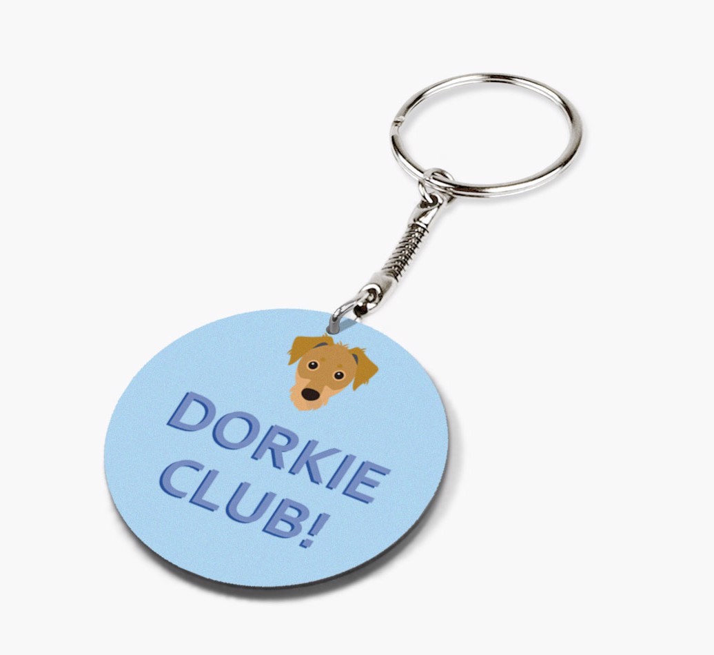 {breedShortName} Club: Personalized Double-sided keychain