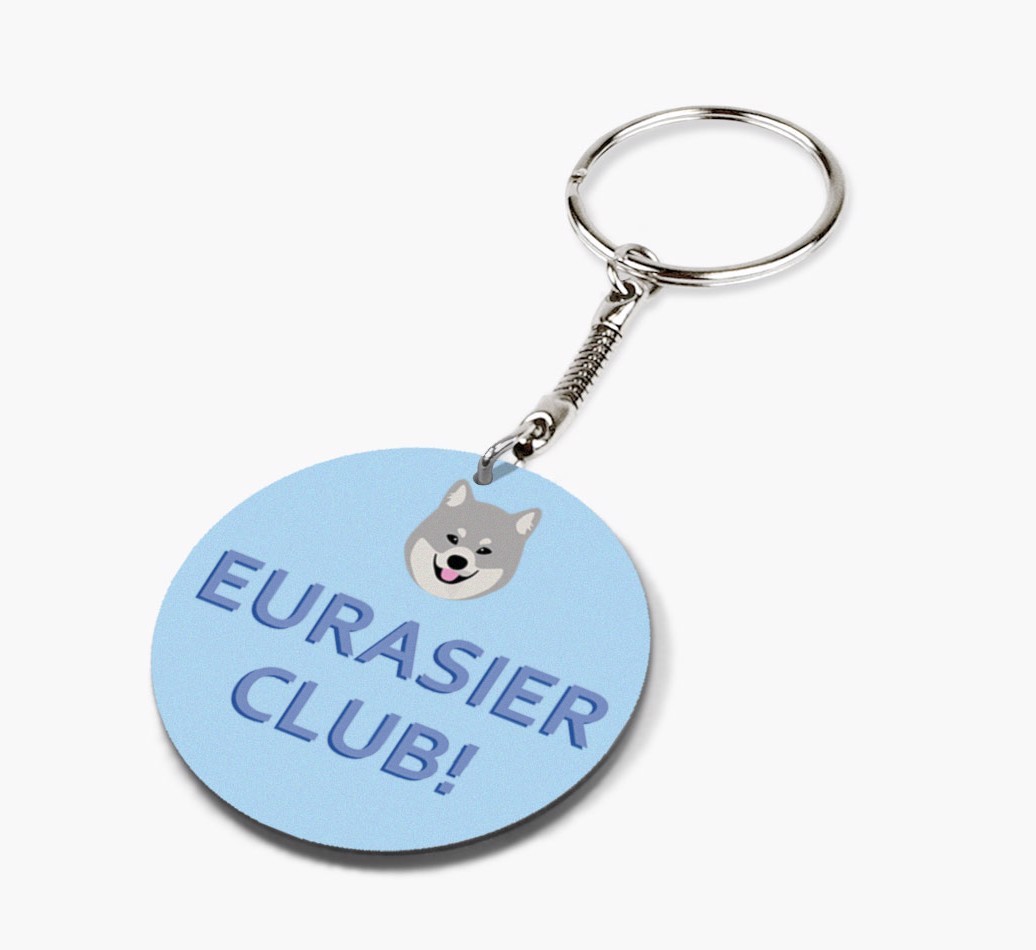{breedShortName} Club: Personalized Double-sided keychain
