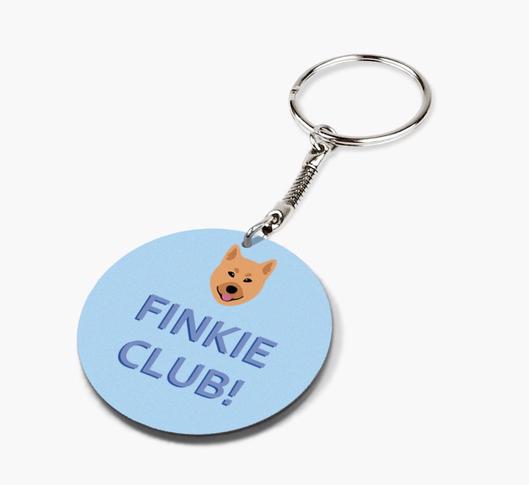 {breedShortName} Club: Personalized Double-sided keychain