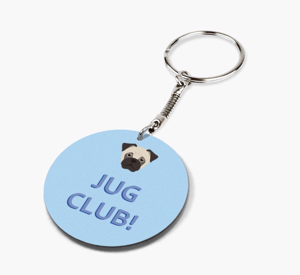 {breedShortName} Club: Personalized Double-sided keychain