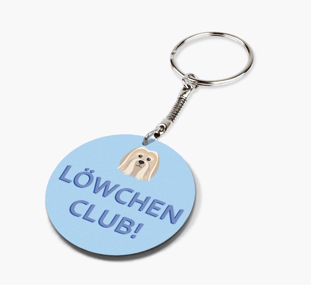 {breedShortName} Club: Personalized Double-sided keychain