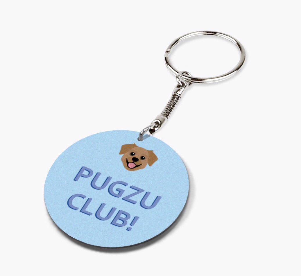 {breedShortName} Club: Personalized Double-sided keychain