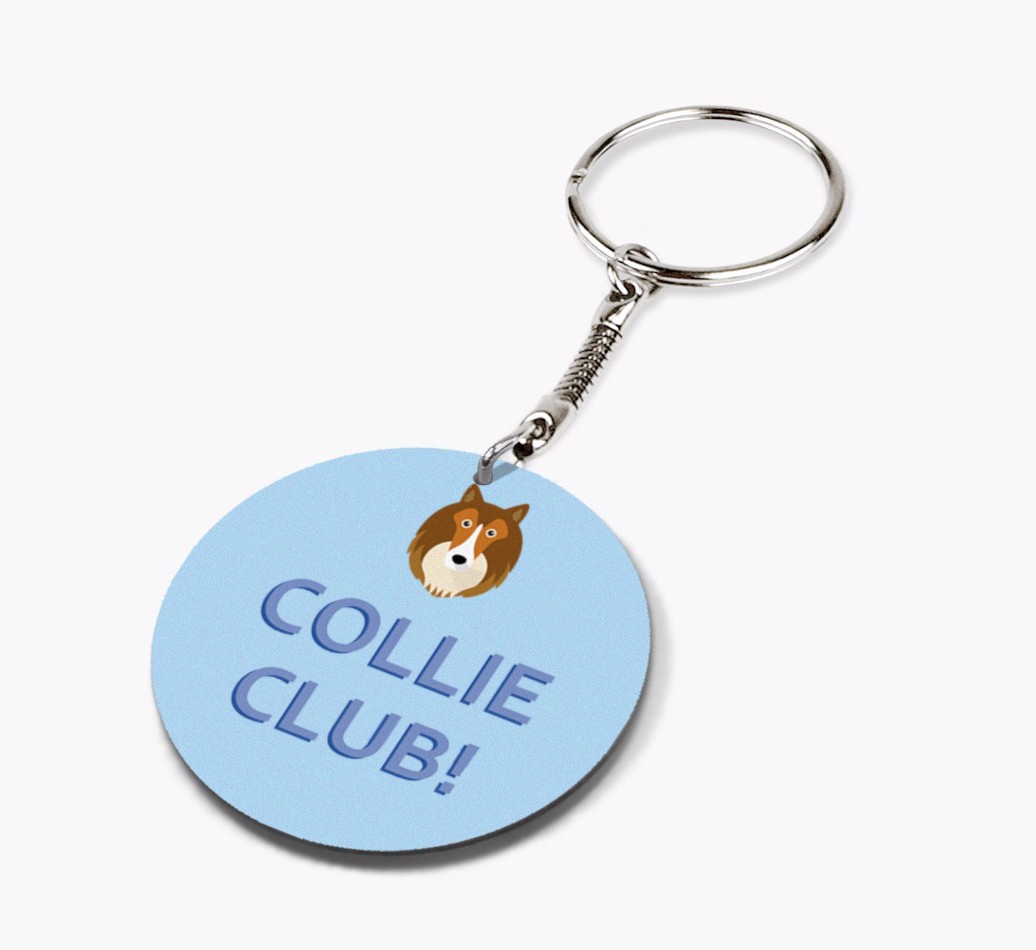 {breedShortName} Club: Personalized Double-sided keychain