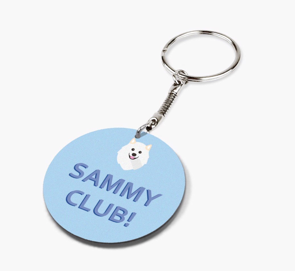 {breedShortName} Club: Personalized Double-sided keychain