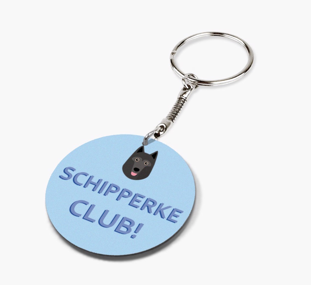 {breedShortName} Club: Personalized Double-sided keychain