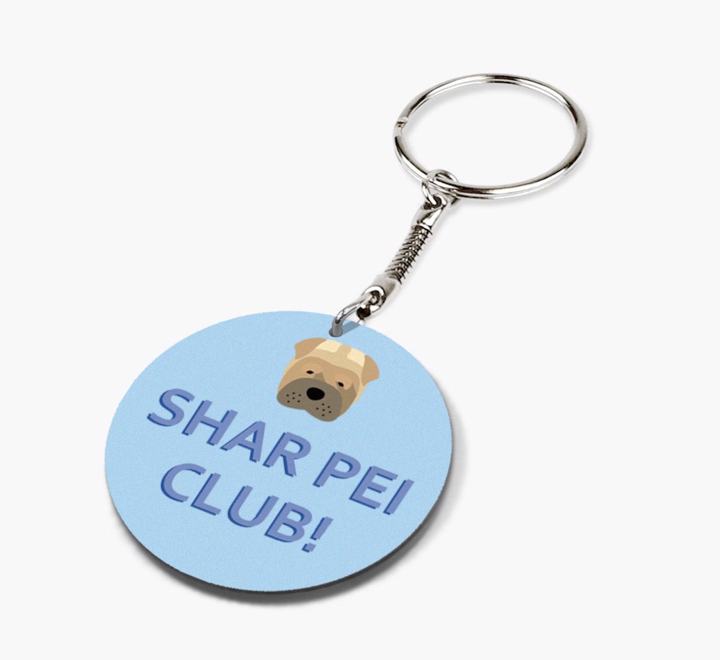 {breedShortName} Club: Personalized Double-sided keychain