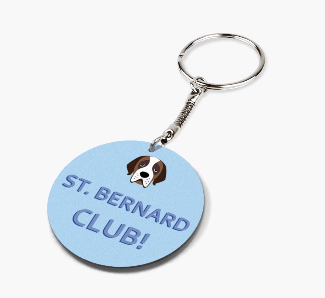 {breedShortName} Club: Personalized Double-sided keychain
