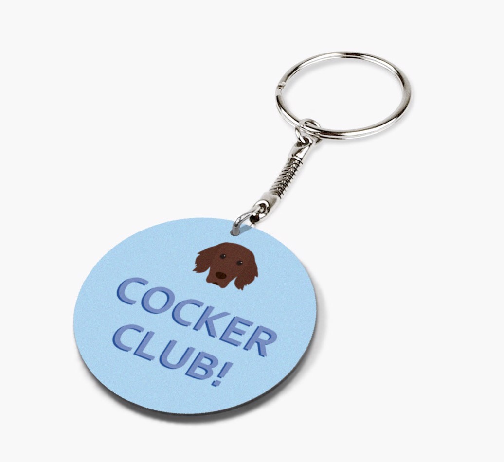 {breedShortName} Club: Personalized Double-sided keychain